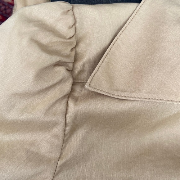 Diane Von Furstenberg $525 for NEIMAN Marcus size 4 or small Khaki DRESS - Picture 8 of 10